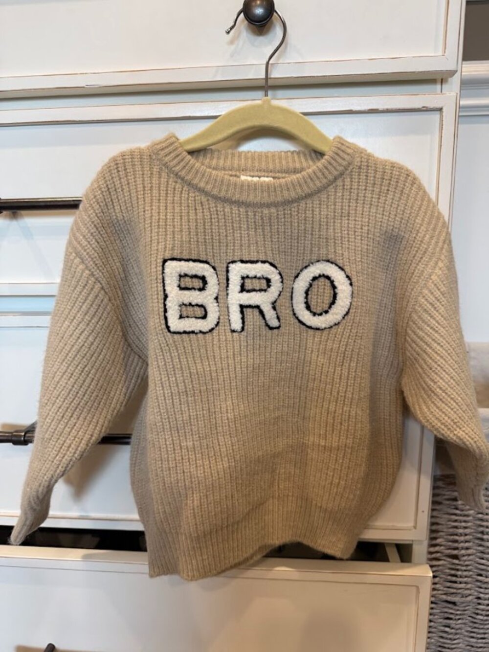 Spearmint Love BRO Knit Sweatshirt | 18-24M